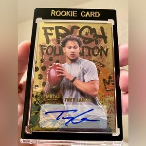 TREY LANCE SKYBOX GOLD METAL AUTO ROOKIE